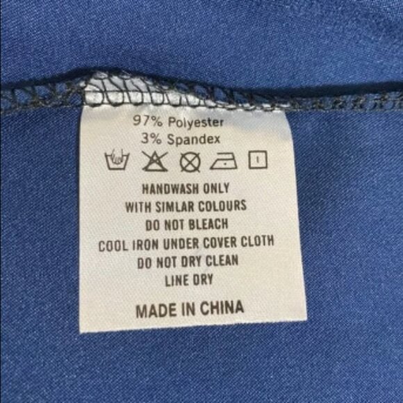 JOGAL Men's Mandarin Button Down Dress Shirt w Metallic Gold Graphics Size M - Picture 6 of 7